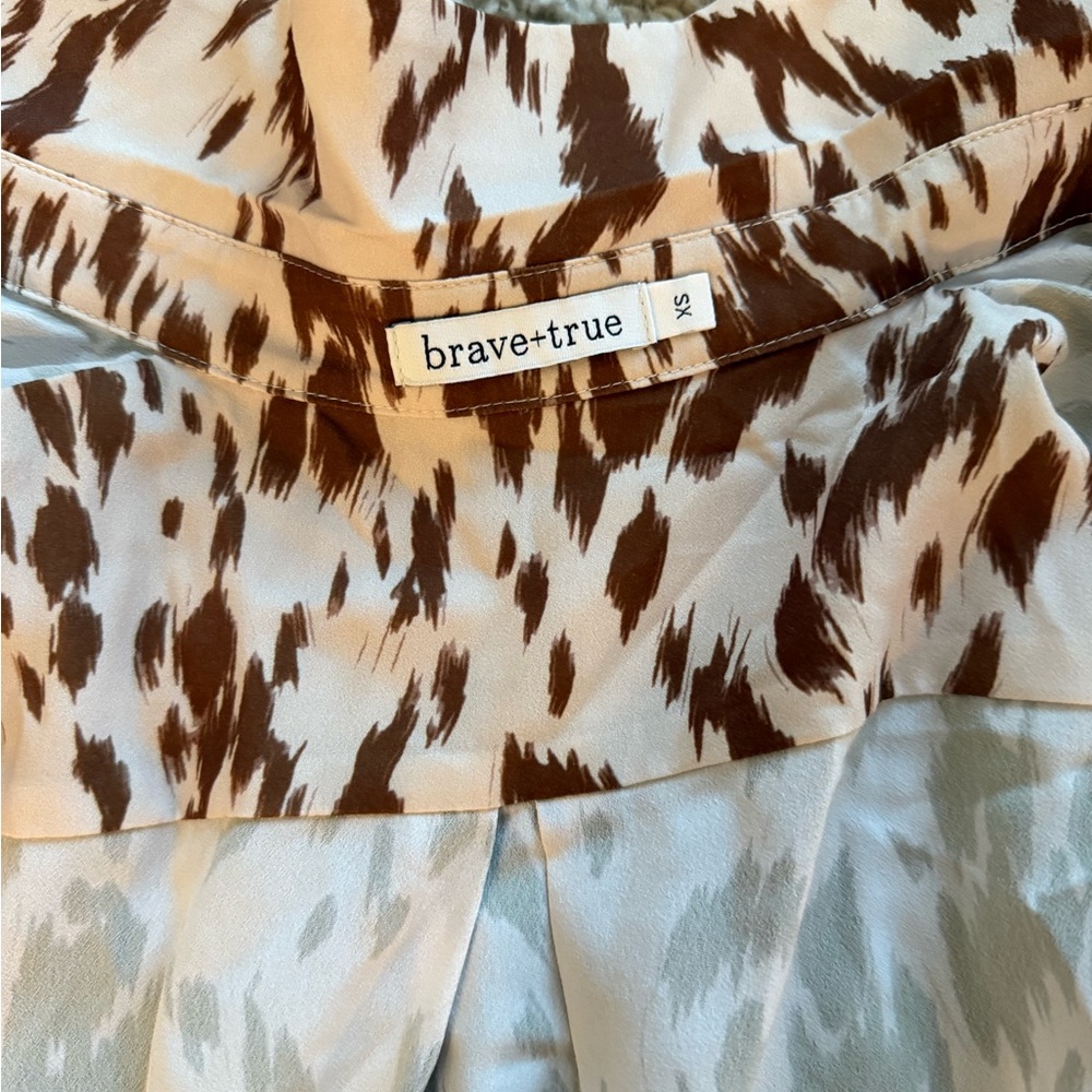 Brave+True Animal Print Dress